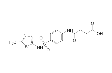 4'-{[5-(trifluoromethyl)-1,3,4-thiadiazol-2-yl]sulfamoyl}succinanilic acid