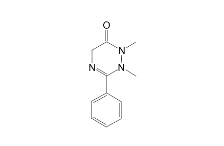 1,2-DIMETHYL-3-PHENYL-2,5-DIHYDRO-1,2,4-TRIAZIN-6(1H)-ONE
