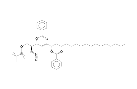 (2R,3S,6R,4E)-2-AZIDO-1-TERT-BUTYLDIMETHYLSILYLOXY-3,6-DI(BENZOYLOXY)HENEICOS-4-ENE