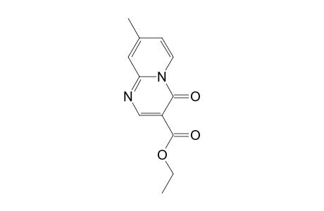 4H-Pyrido[1,2-a]pyrimidine-3-carboxylic acid, 8-methyl-4-oxo-, ethyl ester