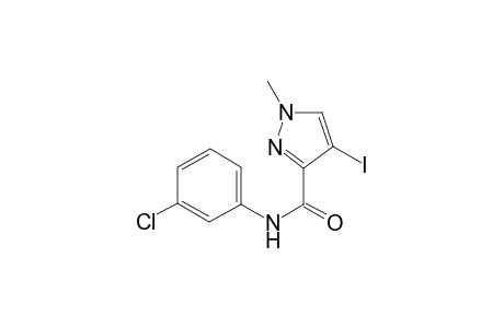 N-(3-chlorophenyl)-4-iodo-1-methyl-1H-pyrazole-3-carboxamide