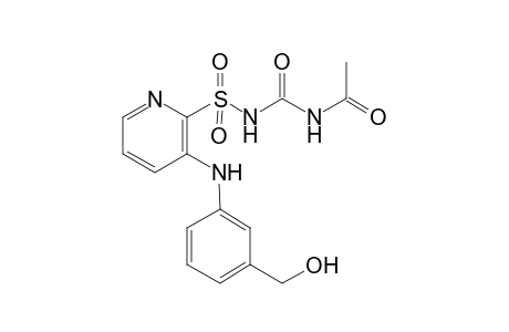 Torasemide-M (HO-alcohol-nor-N-acetyl-) MS2