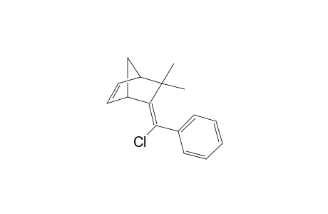 5-[(E)-alpha-Chlorbenzyliden]-6,6-dimethylbicyclo[2.2.1]hept-2-ene