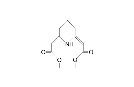 (Z,Z)-2,6-Piperidinediylidene-diacetic acid, dimethyl ester