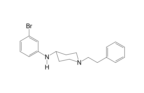 N-(3-Bromophenyl)-1-(2-phenylethyl)piperidin-4-amine