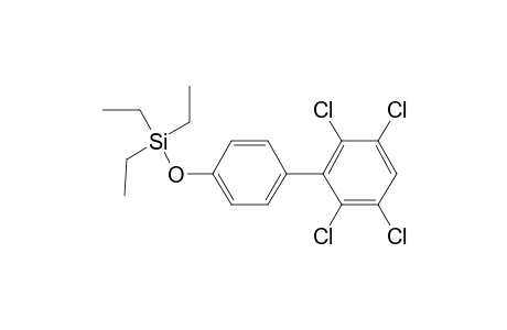 4-Hydroxy-2',3',5',6'-tetrachlorobiphenyl, triethylsilyl ether