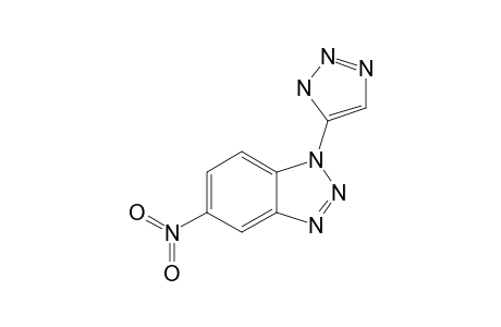 4-[5-NITRO-BENZOTRIAZOL-1-YL]-1,2,3-TRIAZOLE