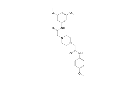 1,4-piperazinediacetamide, N~1~-(3,5-dimethoxyphenyl)-N~4~-(4-ethoxyphenyl)-