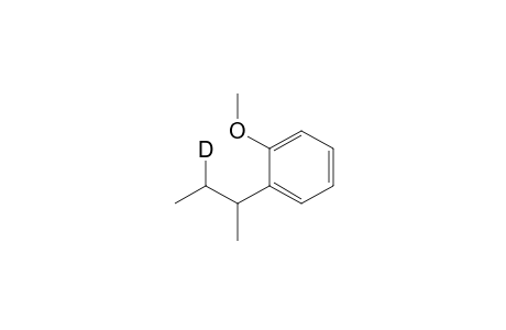 syn-2-(2-Methoxyphenyl)-3-deuteriobutane