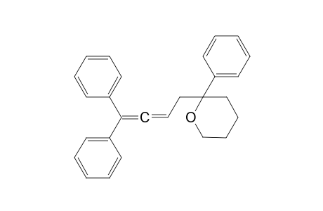 2-(4,4-diphenylbuta-2,3-dienyl)-2-phenyl-tetrahydro-2H-pyran