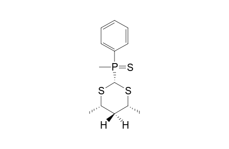 r-2-[Methylphenyl(thiophosphinoyl)]-c-4,c-6-dimethyl-1,3-dithiane