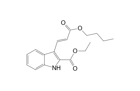 (E)-ethyl 3-(3-butoxy-3-oxoprop-1-en-1-yl)-1H-indole-2-carboxylate