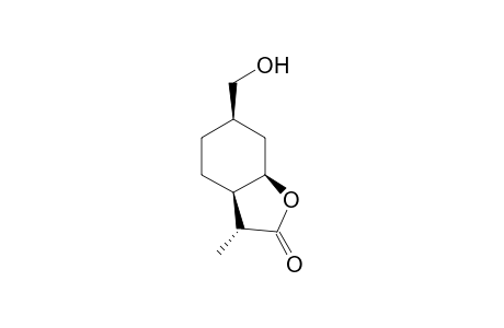 4-(Hydroxymethyl)-9-methyl-7-oxabicyclo[4.3.0]nonan-8-one