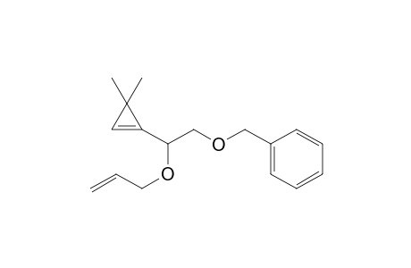 2-Allyloxy-2-[(3,3-dimethylcycloprop-1-enyl)ethoxymethyl]benzene