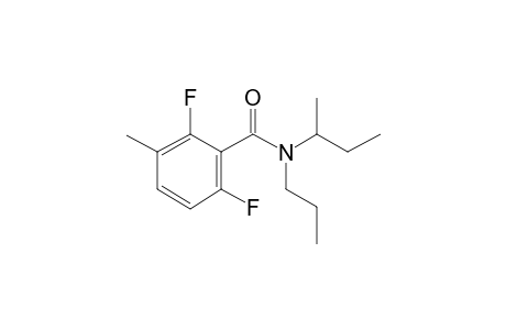 Benzamide, 2,6-difluoro-3-methyl-N-(2-butyl)-N-propyl-