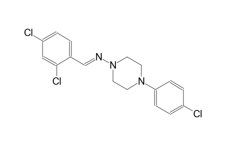 1-piperazinamine, 4-(4-chlorophenyl)-N-[(E)-(2,4-dichlorophenyl)methylidene]-