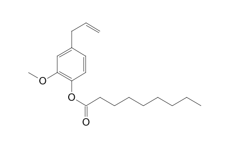 4-allyl-2-methoxyphenyl nonanoate