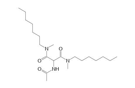 2-Acetamidomalonamide, N,N'-diheptyl-N,N'-dimethyl-