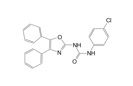 N-(4-chlorophenyl)-N'-(4,5-diphenyl-1,3-oxazol-2-yl)urea