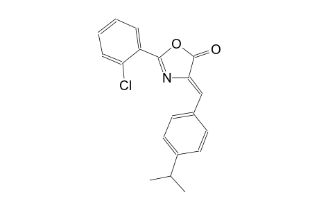 (4Z)-2-(2-chlorophenyl)-4-(4-isopropylbenzylidene)-1,3-oxazol-5(4H)-one