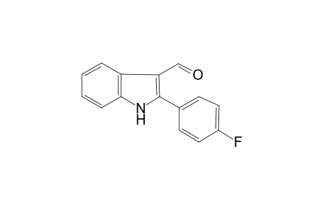 2-(4-Fluorophenyl)-1H-indole-3-carbaldehyde