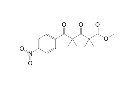 Methyl 2,2,4,4-tetramethyl-5-(4-nitrophenyl)-3,5-dioxopentanoate