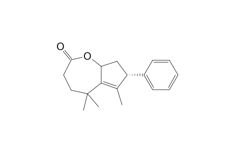 (8aSR)-7-Phenyl-5,5,6-trimethyl-3,4,5,7,8,8a-hexahydrocyclopenta[b]oxepin-2-one