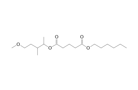 Glutaric acid, hexyl 5-methoxy-3-methylpent-2-yl ester