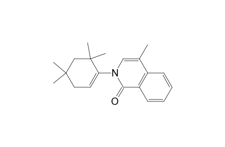 1(2H)-Isoquinolinone, 4-methyl-2-(4,4,6,6-tetramethyl-1-cyclohexen-1-yl)-