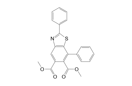 2,7-Diphenyl-1,3-benzothiazole-5,6-dicarboxylic acid dimethyl ester