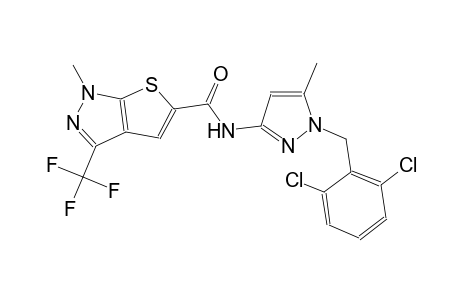 1H-thieno[2,3-c]pyrazole-5-carboxamide, N-[1-[(2,6-dichlorophenyl)methyl]-5-methyl-1H-pyrazol-3-yl]-1-methyl-3-(trifluoromethyl)-