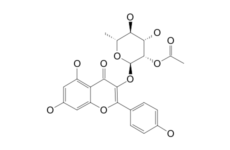 KAEMPHEROL-3-O-(2-O-ACETYL-ALPHA-L-RHAMNOPYRANOSIDE)