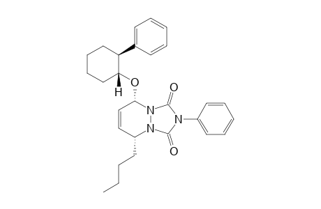 (+)-cis-5-Butyl-2-phenyl-8-(trans-2-phenylcyclohexyloxy)-5,8-dihydro-[1,2,4]triazolo[1.2-a]pyridazine-1,3-dione