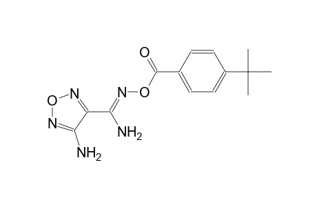 1,2,5-oxadiazole-3-carboximidamide, 4-amino-N'-[[4-(1,1-dimethylethyl)benzoyl]oxy]-