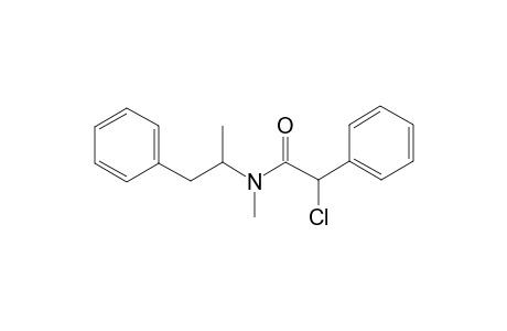 Methamphetamine .alpha.-chlorophenylacetamide