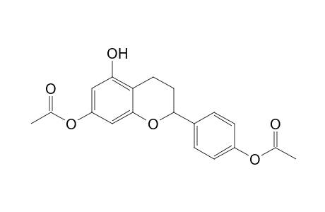 2H-1-Benzopyran-5,7-diol, 2-[4-(acetyloxy)phenyl]-3,4-dihydro-, 7-acetate