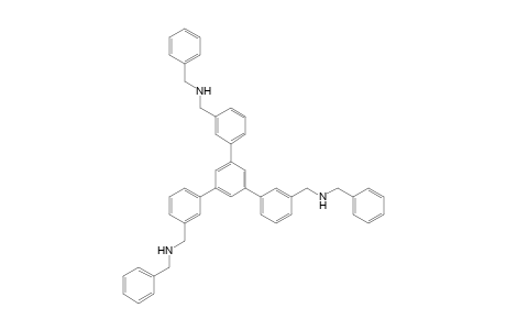 1,3,5-tris-{3-[(benzylamino)methyl]phenyl}benzene