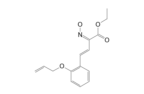 ETHYL-(E)-2-(HYDROXYIMINO)-4-[2-(2'-PROPENYLOXY)-PHENYL]-3-BUTENOATE