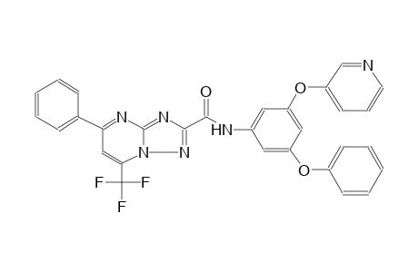 [1,2,4]triazolo[1,5-a]pyrimidine-2-carboxamide, N-[3-phenoxy-5-(3-pyridinyloxy)phenyl]-5-phenyl-7-(trifluoromethyl)-