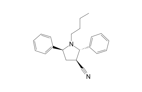 (2S*,3S*,5S*)-1-Butyl-3-cyano-2,5-diphenylpyrrolidine