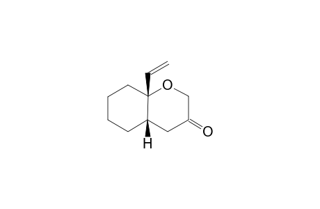 8a.beta.-Ethenyl-4a.beta.-octahydro-3H-2-benzopyran-3-one