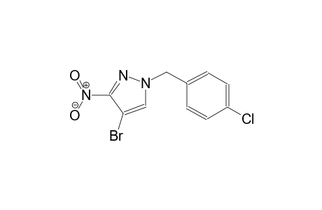 1H-Pyrazole, 4-bromo-1-(4-chlorobenzyl)-3-nitro-