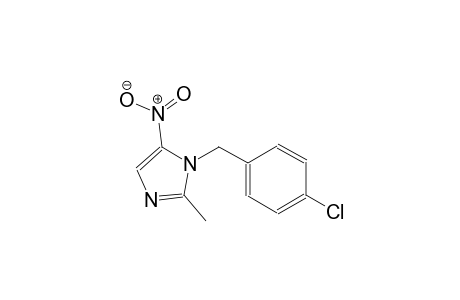 1H-imidazole, 1-[(4-chlorophenyl)methyl]-2-methyl-5-nitro-