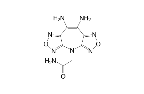 2-(8,9-Diamino-4H-bis[1,2,5]oxadiazolo[3,4-b:3',4'-f]azepin-4-yl)acetamide