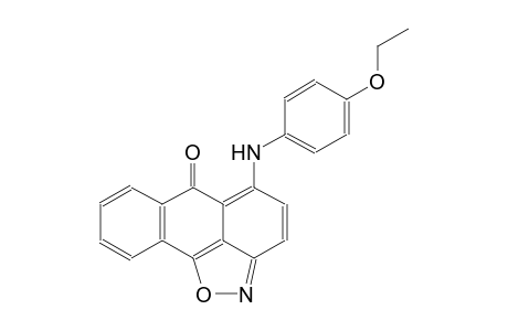 5-(4-ethoxyanilino)-6H-anthra[1,9-cd]isoxazol-6-one