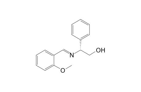 (R)beta.-{[(1E)-(2'-Methoxyphenyl)methylene]amino}-benzeneethanol