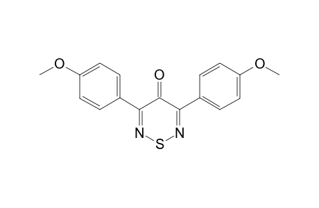 3,5-Di(4-methoxyphenyl)-4H-1,2,6-thiadiazin-4-one