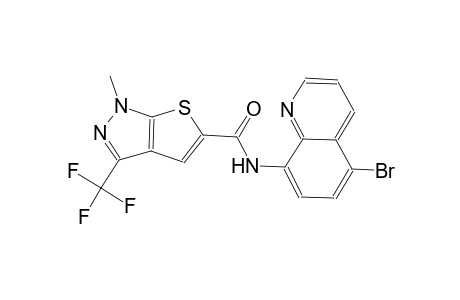 N-(5-bromo-8-quinolinyl)-1-methyl-3-(trifluoromethyl)-1H-thieno[2,3-c]pyrazole-5-carboxamide