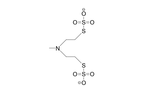 N-Methyl-3-aza-pentane-1,5-dithiosulfate dianion