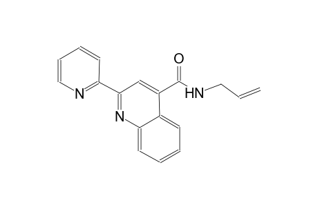 4-quinolinecarboxamide, N-(2-propenyl)-2-(2-pyridinyl)-